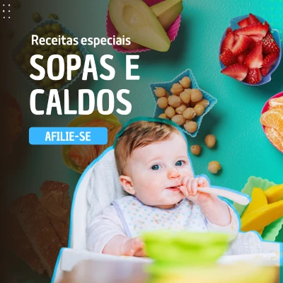 Refeição do Bebê Sopas e Caldos