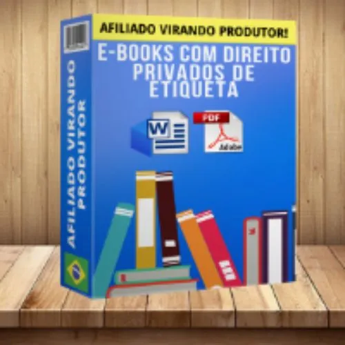 E-books com Direitos Privados de Etiqueta